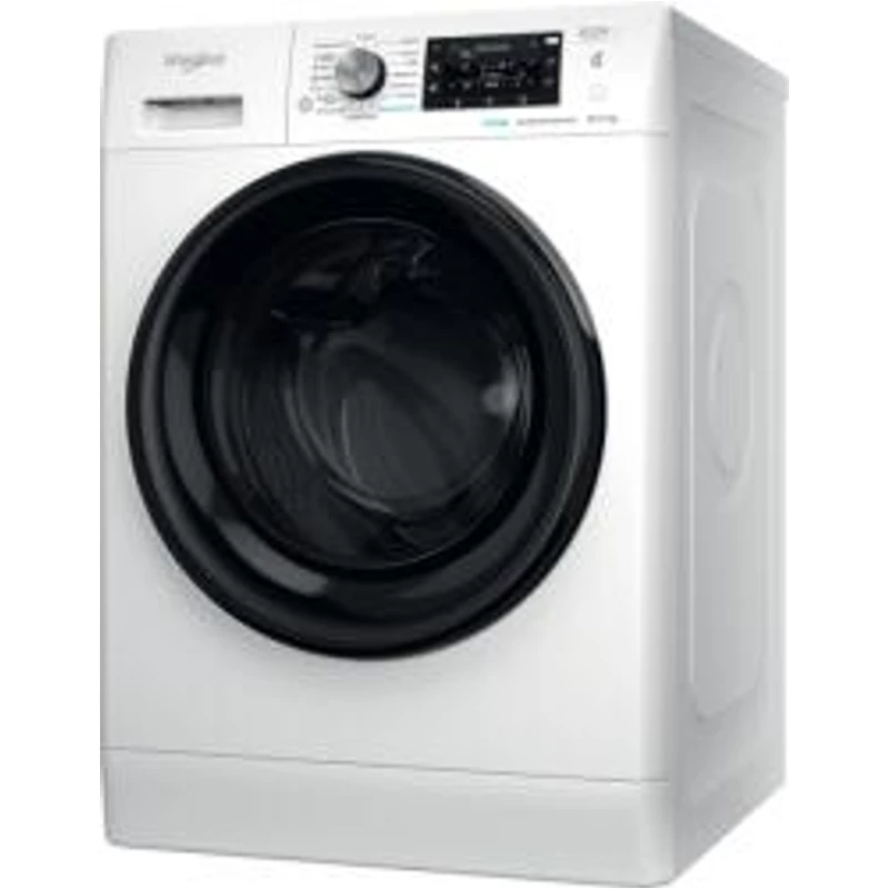 Whirlpool FFWDD1076258BVEU mosó-szárítógép 10/7 kg 1600 f,  fekete dobajtó, 6. Érzék szenzortechnológia, gőzöléses ruhafrissítés opció