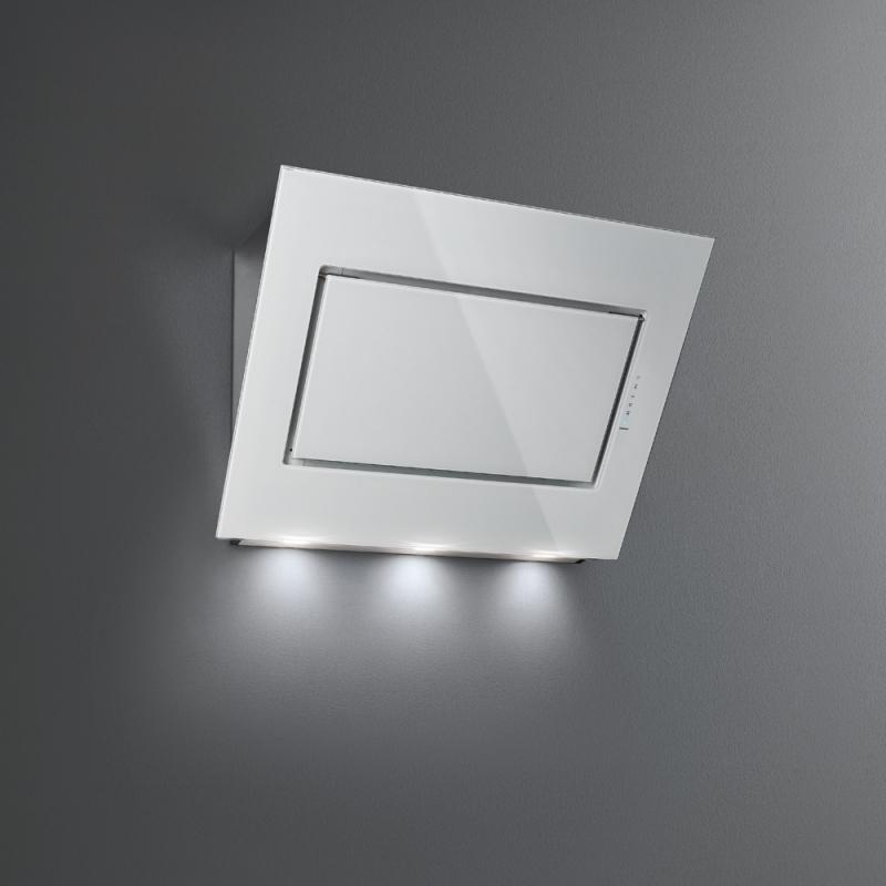 Falmec QUASAR EVO GLASS 120 fehér fali páraelszívó