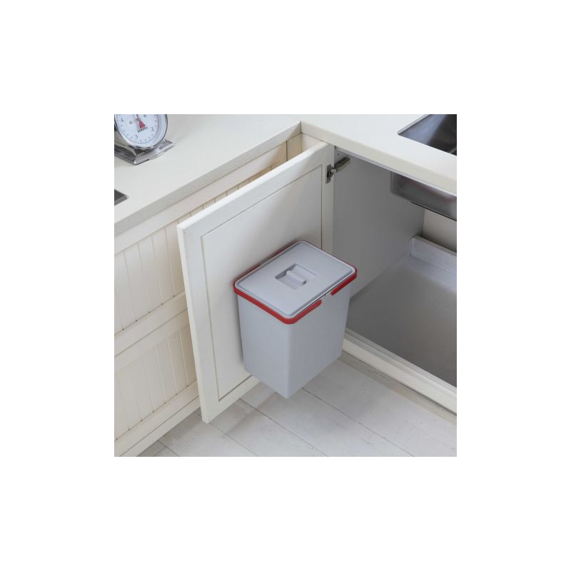 Pattumiera Elletipi Easy 2.0 - 12 Litri In Plastica Riciclata Con Coperchio