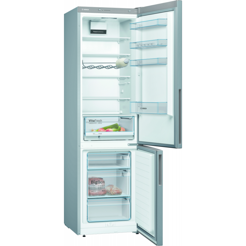 Bosch KGV39VLEAS Szabadonálló alulfagyasztós hűtő-fagyasztó kombináció