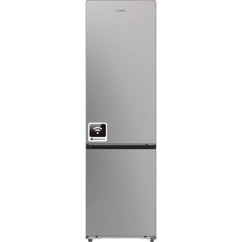 Gorenje NRB620C6X4WFE Szabadonálló kombinált hűtő, Total NoFrost, Inverter kompresszor, Crisp Zone, 203 cm