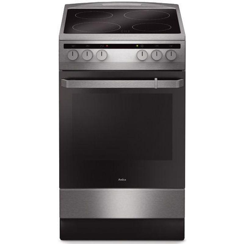 Amica 55352 elektromos tűzhely inox