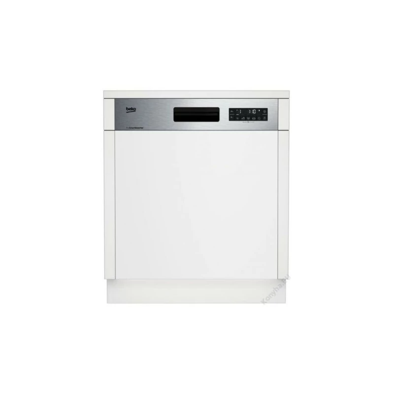 Beko DSN 26420 X Beépíthető Mosogatógép 60cm INOX Kezelőpanel