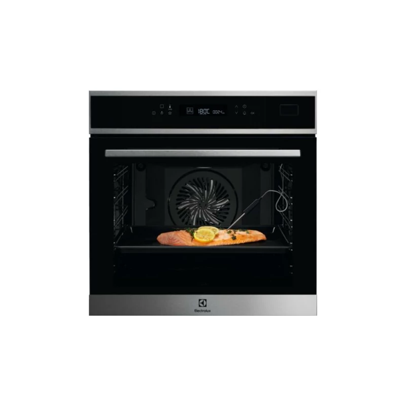 Electrolux EOB7S31X SteamBoost beépíthető gőzsütő, maghőmérő, LCD kijelző Intuit