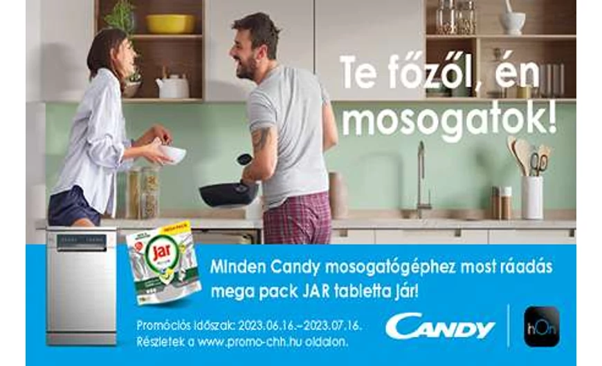 Candy mosogatógép akció!