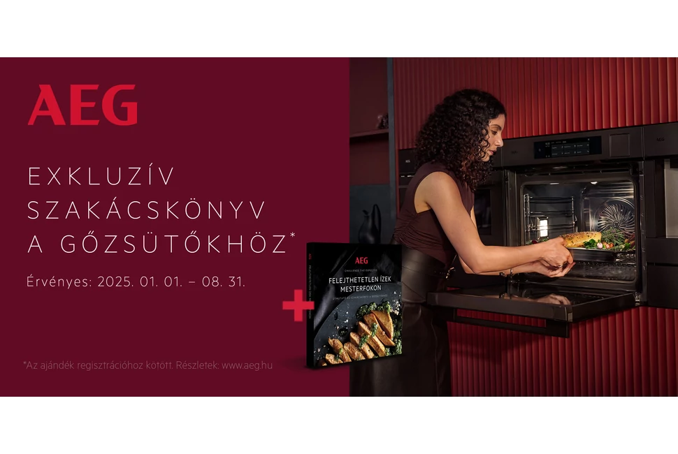 steambake sütő ráadás szakácskönyvvel
