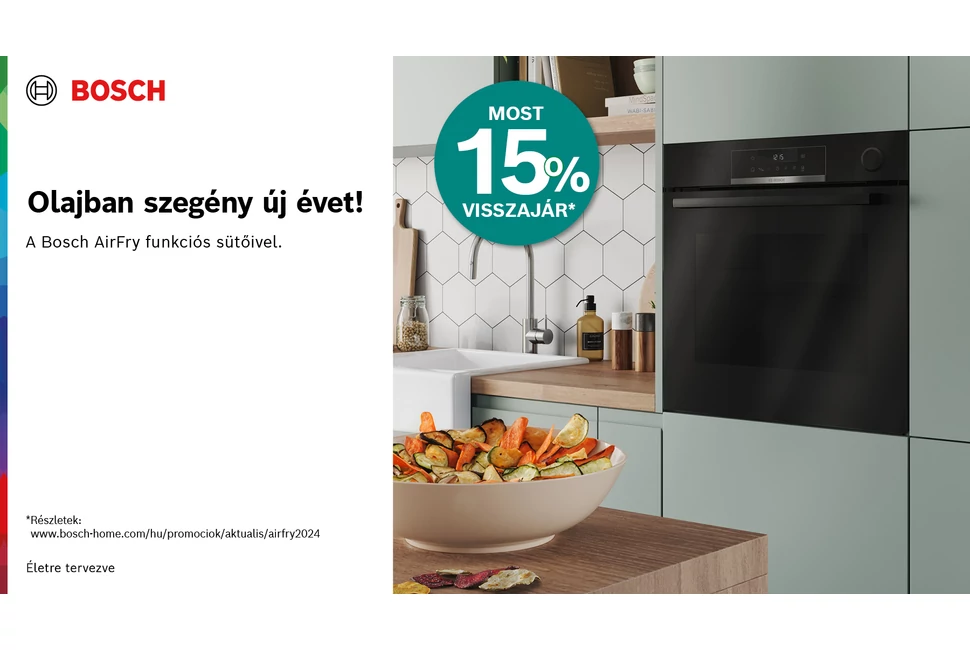 Bosch Airfry 15%