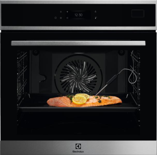 Electrolux EOB8S39WX SteamBoost beépíthető gőzsütő, maghőmérő, beprogramozott receptek, LCD kijelző, WIFI