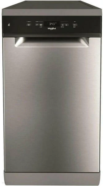 Whirlpool WSFC 3M27 X szabadonálló keskeny mosogatógép, 10 teríték, 6 program, 47 dBA zajszint, inox