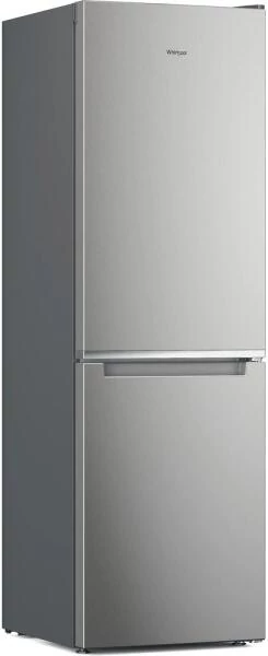 Whirlpool W7X82IOX szabadonálló Total No Frost-s kombinált hűtő, optic inox, FreshBox+, 231+104 L, 1889x595x656mm