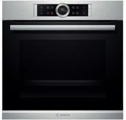 Bosch HBG675BS1 Önállóan beépíthető sütő - Serie8 - 13 funkció - TFT kijelző és piktogramos érintésvezérlés