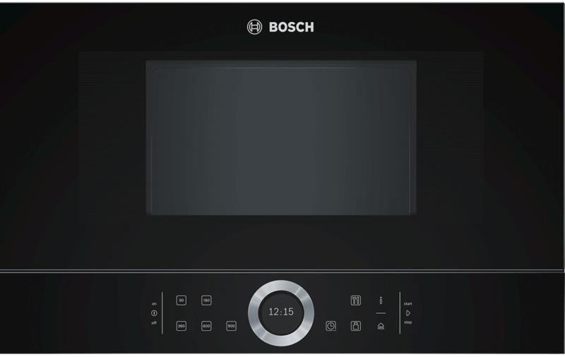 Bosch BFL634GB1 Beépíthető Mikróhullámú Sütő FEKETE