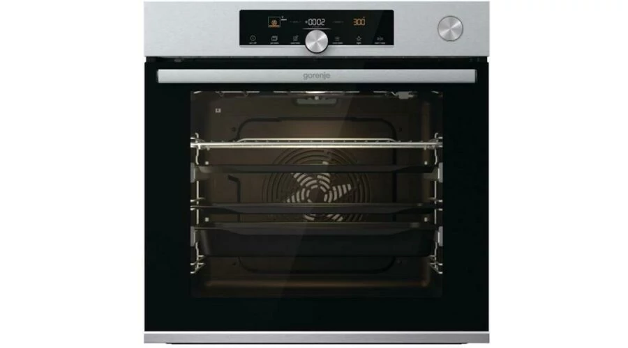 Gorenje BPSA6747A08XWI beépíthető sütő, pirolitikus öntisztítás, gőz funkció, húsmaghőmérő, wifi