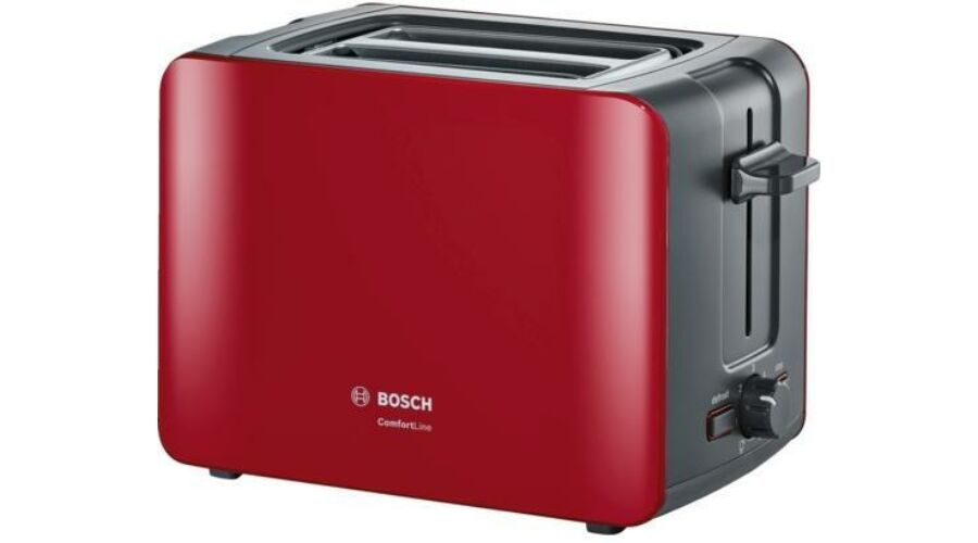 Bosch TAT6A514 Kenyérpirító  800W, Piros