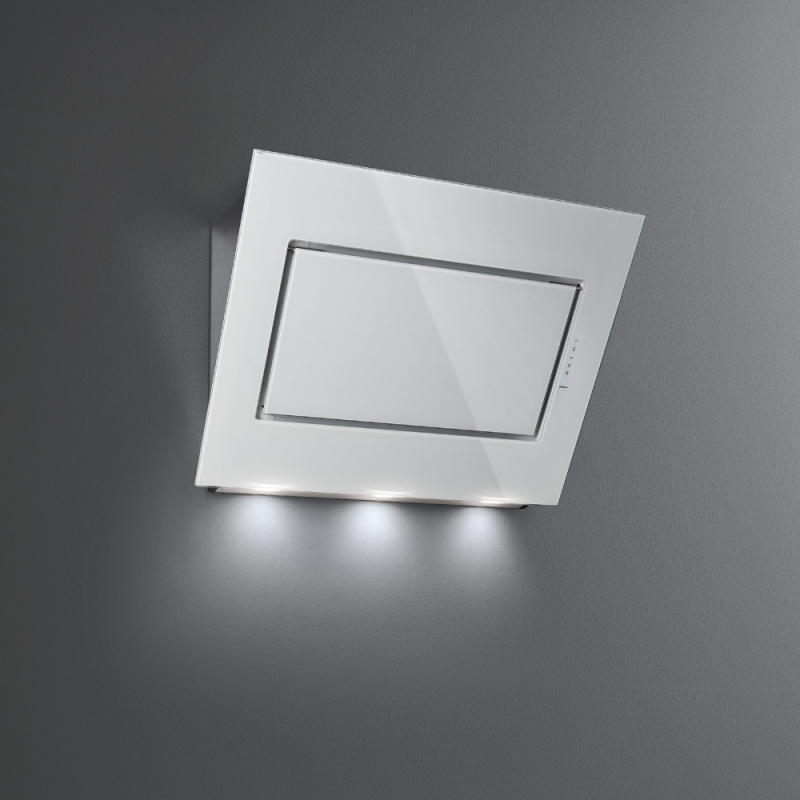 Falmec QUASAR EVO GLASS 120 fehér fali páraelszívó