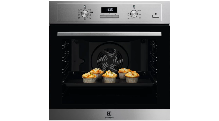 Electrolux EOD3H70X SteamBake beépíthető sütő gőzfunkcióval, LED kijelző