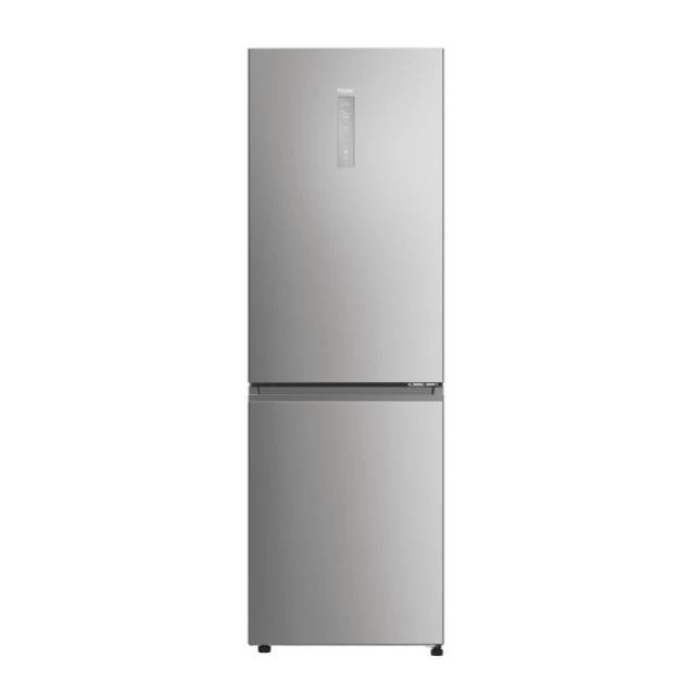 Haier HDPW3618DNPK szabadonálló kombi hűtőszekrény Inox No Frost, 352 L, akár 5 ÉV GARANCIÁVAL! külső digit kijelző