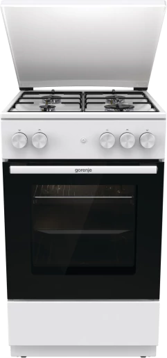 Gorenje GG5A14WJ Gáztűzhely, 4 gázégő, gázsütő, szikragyújtás, fém tetővel