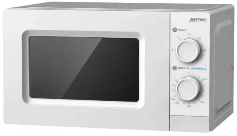 MPM MPM-20-KMM-11W Mikrohullámú Sütő - 20 L, 700 W Fehér