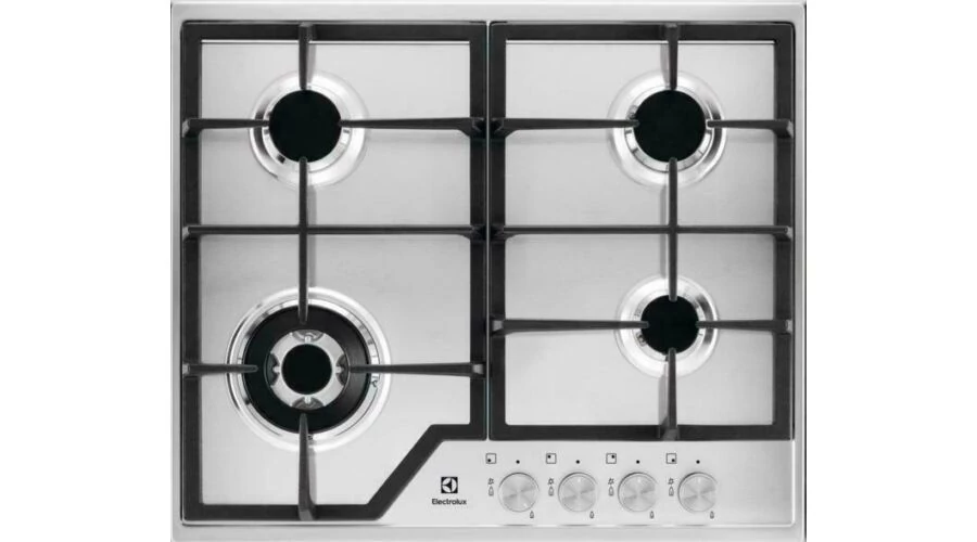 Electrolux KGS64362SX Beépíthető gáz főzőlap, 60 cm