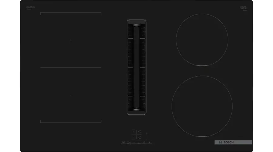 Bosch PVS811B16E beépíthető CombiInduction üvegkerámia főzőlap beépített páraelszívóval - Serie4 - 80cm - Keret nélküli kivitel