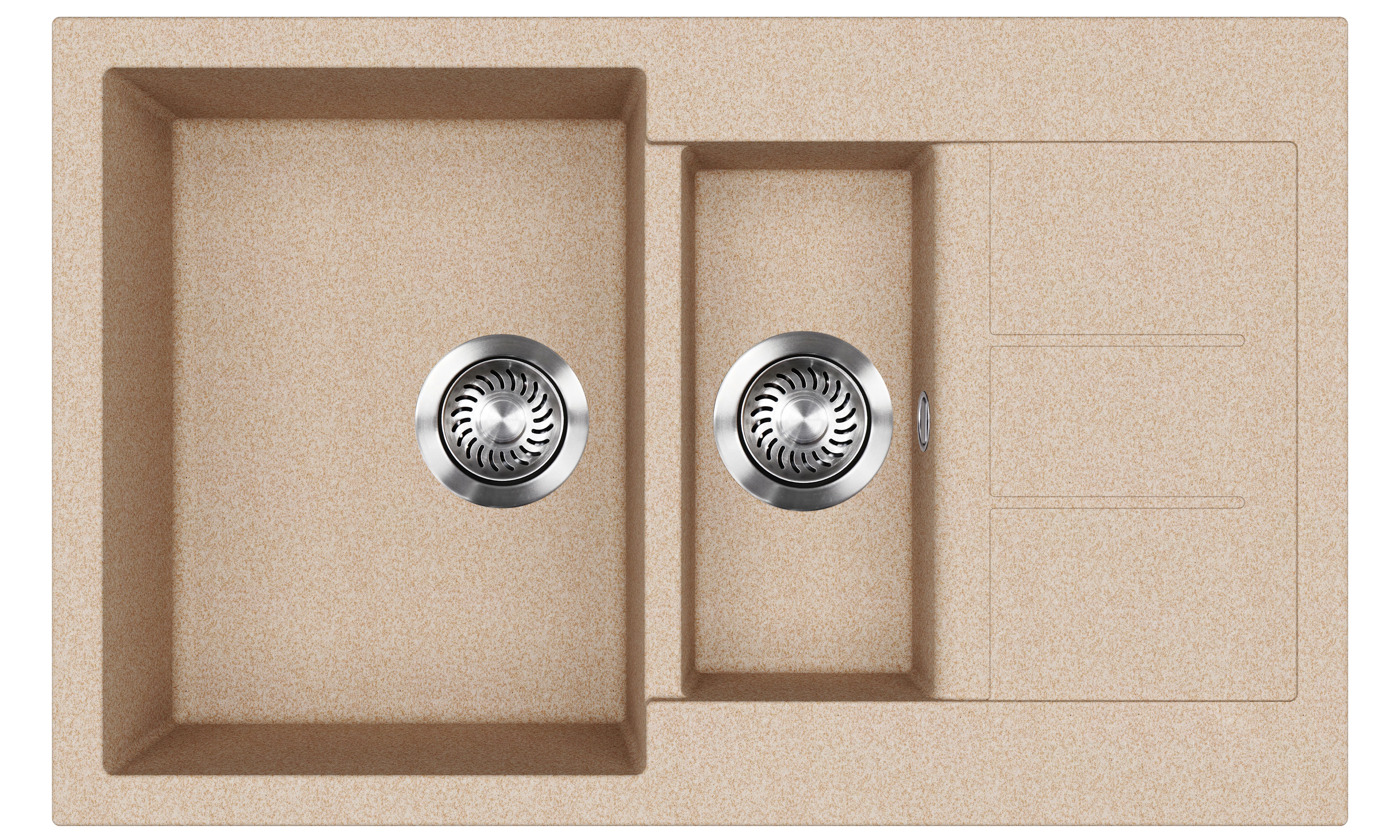 EVIDO Cubo 6S compact gránit mosogató800x500 avena